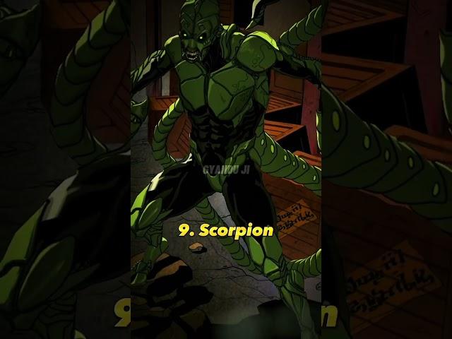 " Greatest Spiderman Villains  " #shorts #marvel #spiderman
