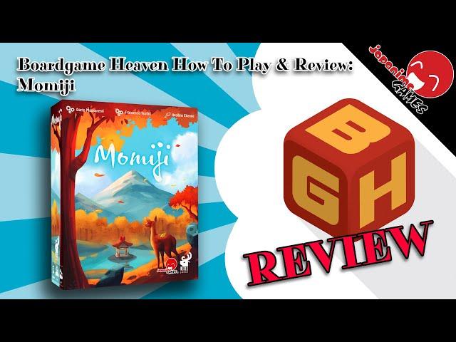 Boardgame Heaven How To Play & Review 170: Momiji (Japanime Games)