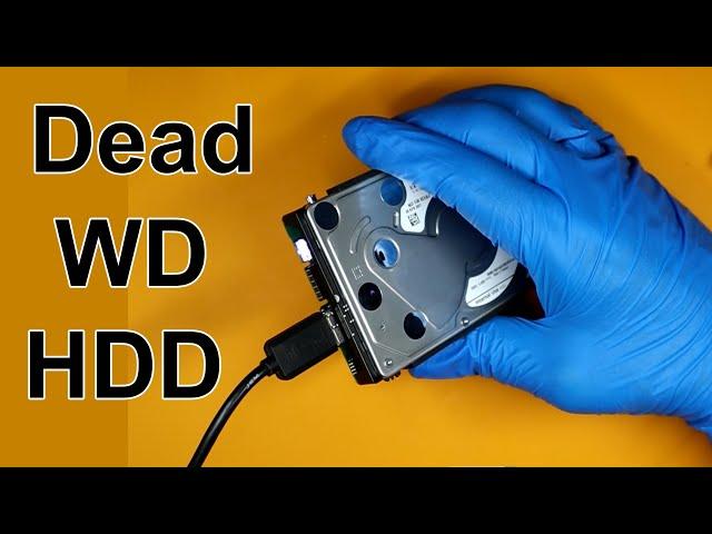 How to fix a Dead External Western Digital WD HDD - Data Recovery