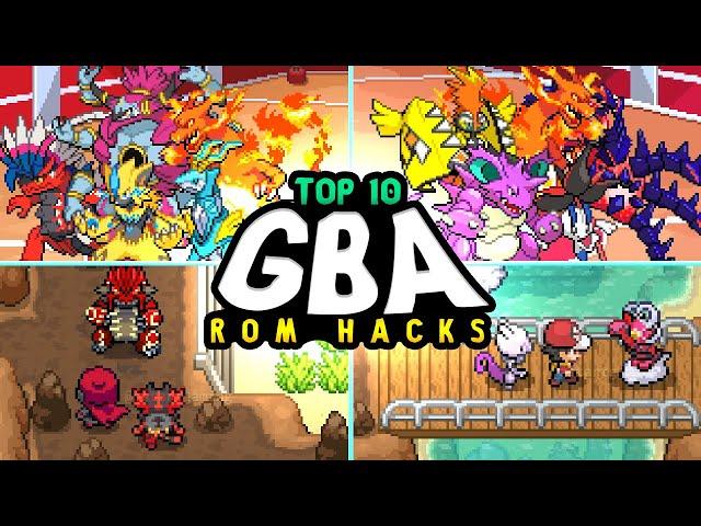 Top 10 Best Completed Pokemon GBA Rom Hacks! (July 2024)