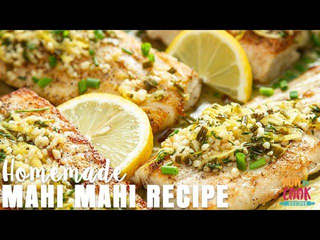 Pan Seared Mahi Mahi Recipe (Step-by-Step) | HowToCook.Recipes