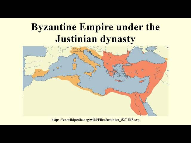 Byzantine Empire under the Justinian dynasty