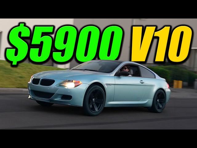 Building a 500HP V10 BMW for Under $7500 and Absolutely Ripping it!