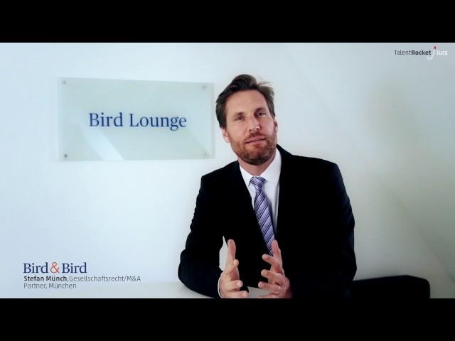 Bird&Bird - Partner Stefan Münch - Waren Sie schon immer im Bereich Corporate/M&A tätig?