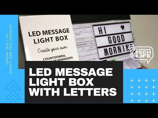 LED Cinema Light Box Unboxing and Review [Be amazed!]