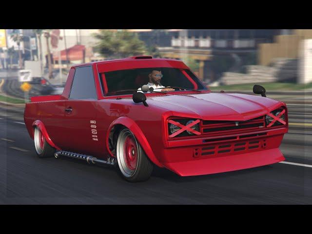 Vulcar Warrener HKR Customizations (Datsun Sunny Truck) - GTA 5 Online