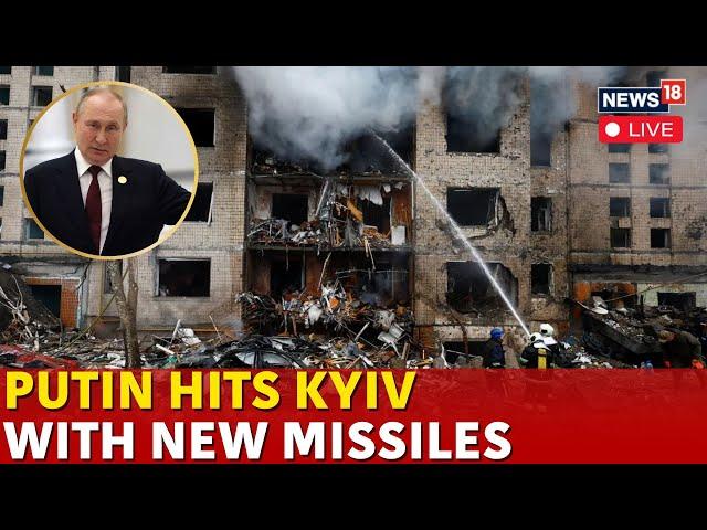 LIVE: Russia Attack Ukraine | Putin Hits Kyiv With New Missiles | Russia Ukraine War | Russia Attack