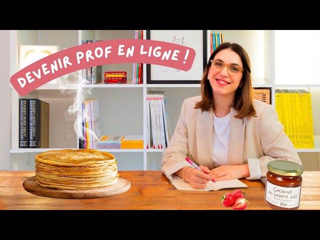 Devenir prof en ligne c’est comme faire une pâte à crêpes : 8 raisons qui te le prouvent !