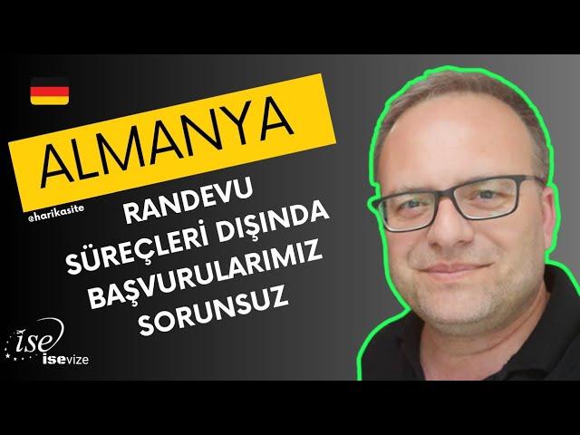 Gecikmeli Randevu Dışında Almanya Başvurularımızda Sorun Yok