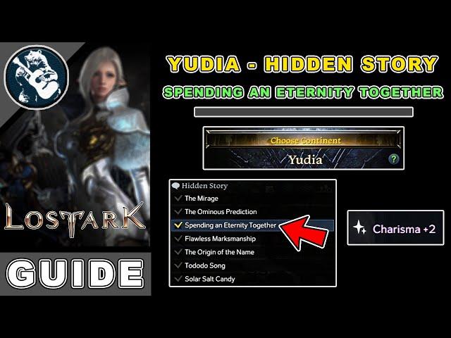 Spending an Eternity Together Location in Lost Ark | Yudia Hidden Story Locations Guide
