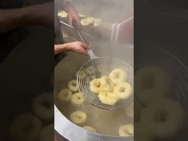 The Real Way To Make New York Bagels | #shorts #MyYouTubeRecipe
