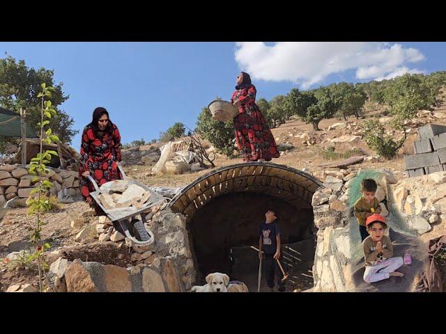 A strong nomadic lady: alone, a master, a mother to her children, and a magical cave, Taybeh