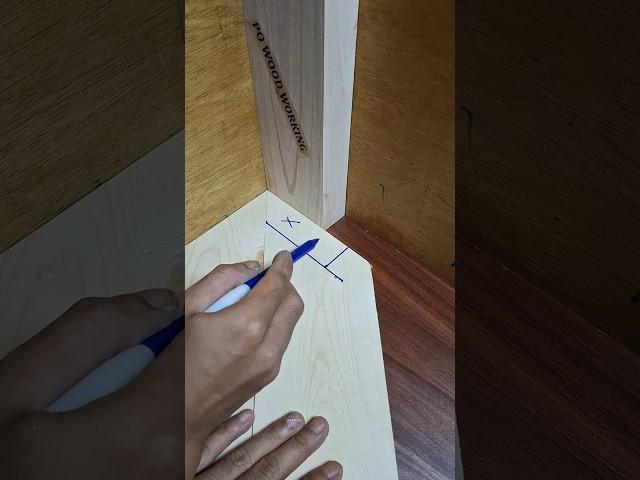 simple tips to tidy up corners. #akani_id #po_woodworking #fyp #viral #craft #diy #woodcraft #shorts