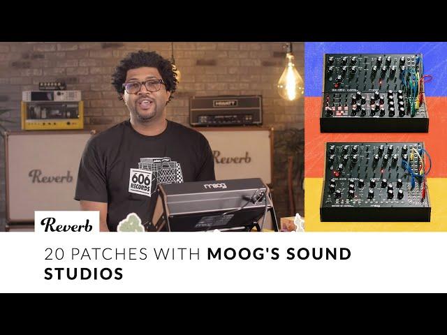 20 Patches with Moog Sound Studios