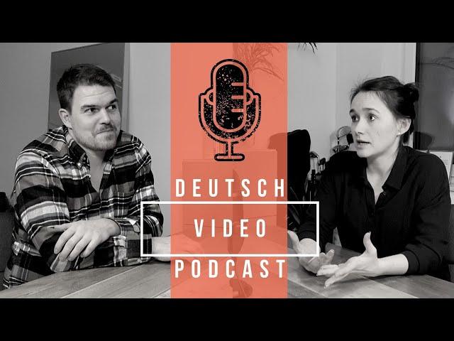 DEUTSCH (lern) VIDEO PODCAST #2 Interview mit Konstanze  (B1, B2, C1)