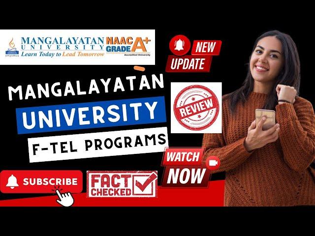 Mangalayatan University F-Tel | Mangalayatan University F-Tel Programs and UGC Approval Full Details