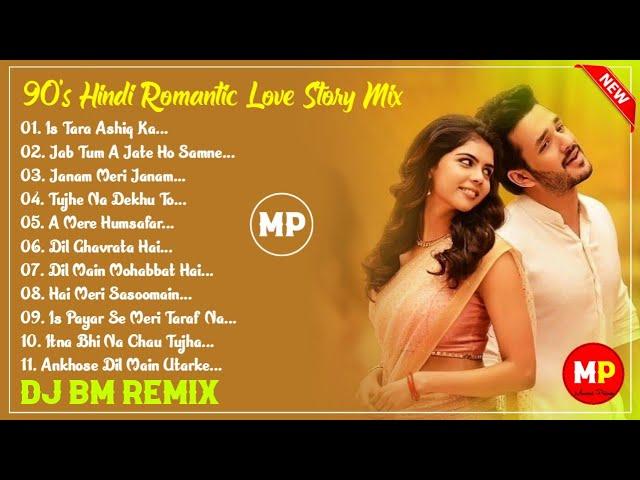 90's Hindi Romantic Love Mix//Dj Bm Remix//Nonstop//@musicalpalash