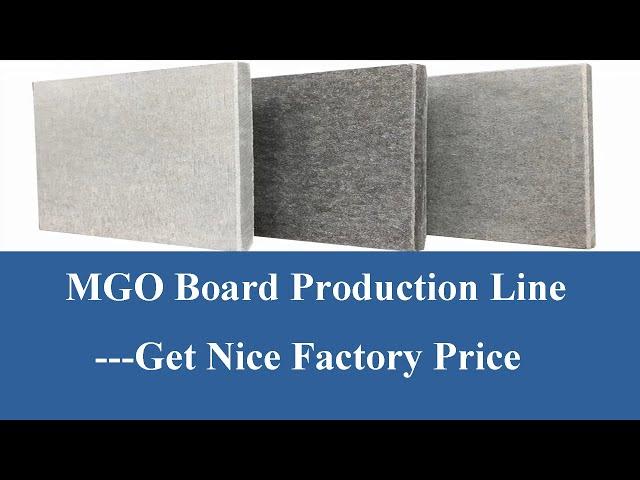 Fire Resistant mgo board/magnesium sulfate board/stucco board making machine