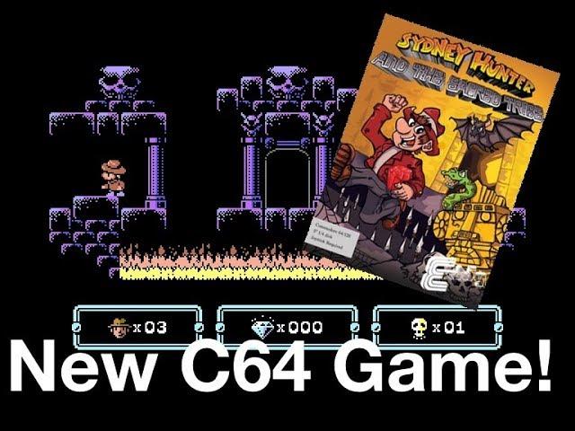 New Commodore 64 Game - Sydney Hunter and the Sacred Tribe - Gamester81