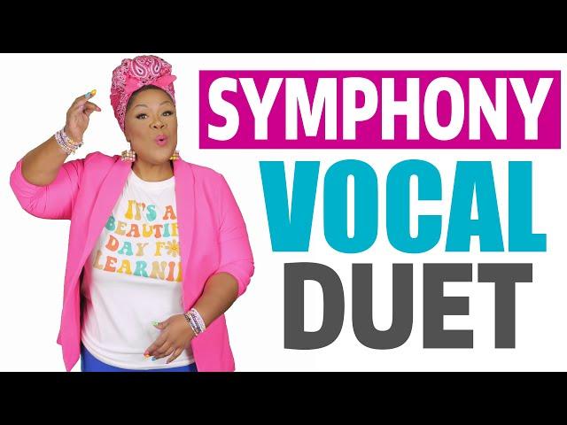 Vocal Exercise DUET for RANGE & TEMPO w/Vocal Coach Cheryl Porter