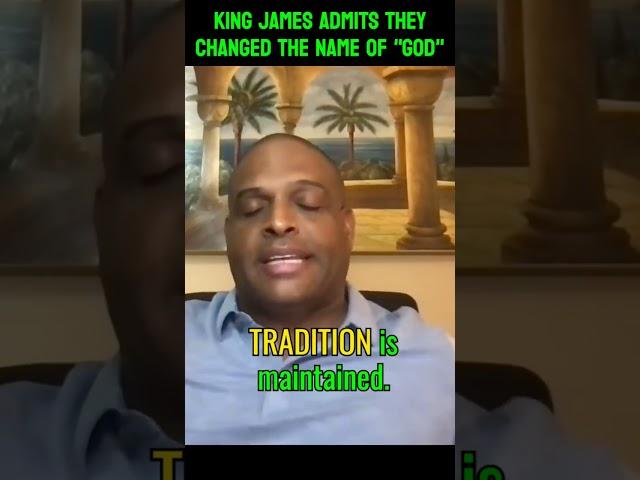King James Admits They Changed The Name of "God"!    #yahuah #promotethetruth #yahusha #truth