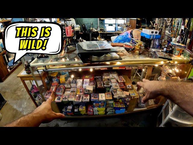 I Found a Vintage Sports Card Shop Frozen in Time!