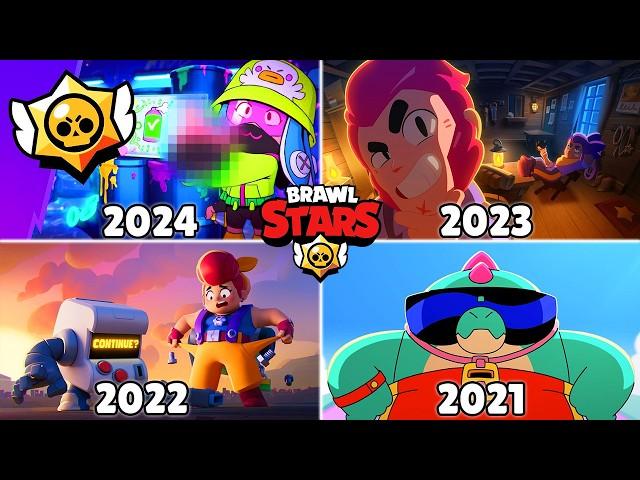 ALL BRAWL STARS ANIMATIONS 2017- August 2024