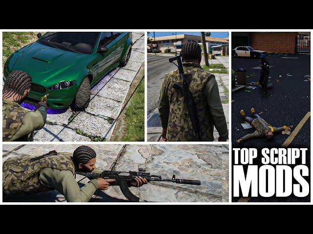 TOP 8 Script MODS for GTA 5 (2024) | Best Scripts Mods GTA V