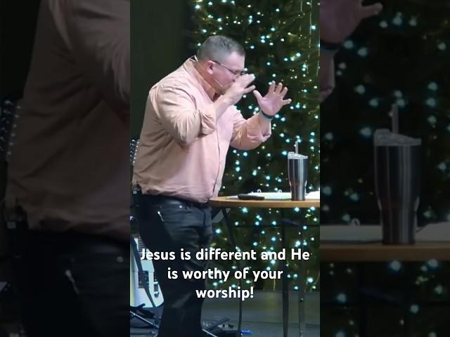 Jesus is Different and He is Worthy of Your Worship. #jesus #worship #findinggrace