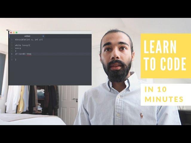 basics of CODING in 10 minutes