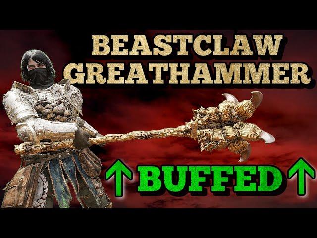 Elden Ring: The Beastclaw Greathammer Now Has A True Combo!