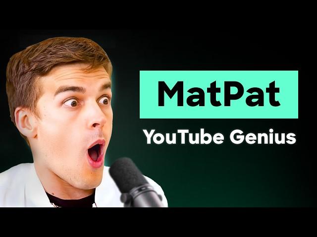 I asked MatPat how to grow on YouTube (40M+ Subscribers)