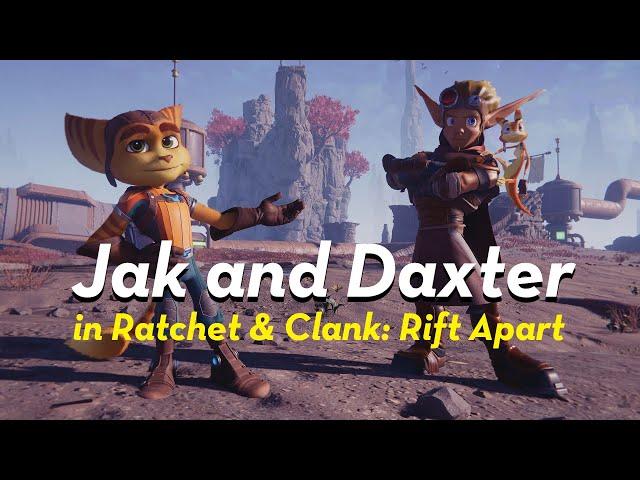 Jak and Daxter in Ratchet & Clank: Rift Apart (PS5) | 4K UHD