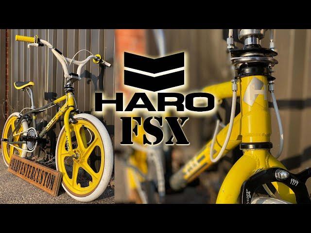 1987 HARO FSX OLD SCHOOL BUILD @ HARVESTER BIKES