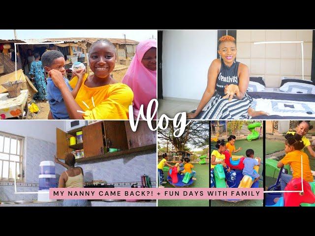 MY NANNY Ran Away & CAME BACK?!| Teaching Nebbie Igbo| Fun Days with Family + Speaking Deal - VLOG