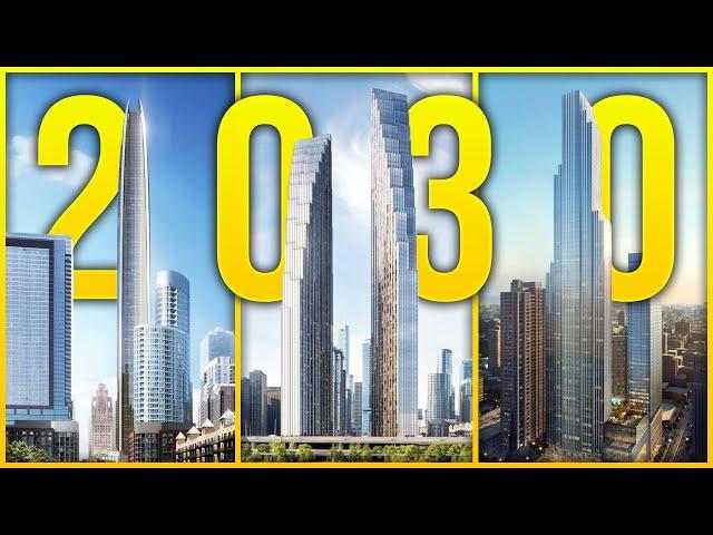 Chicago´s Skyline Will Change by 2030 | 10 Tallest Upcoming Skyscrapers in Melbourne