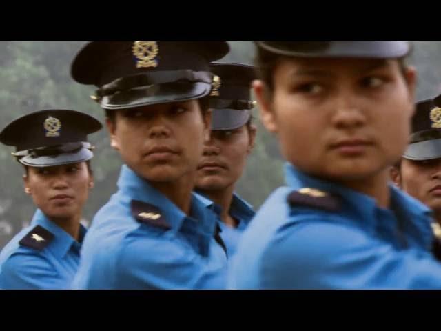 NEPAL POLICE we in blue