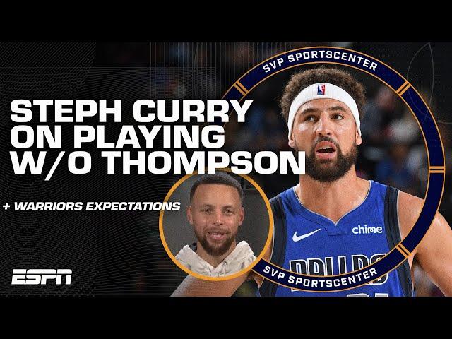 Stephen Curry speaks on what the Warriors will miss without Klay Thompson & more | SC with SVP