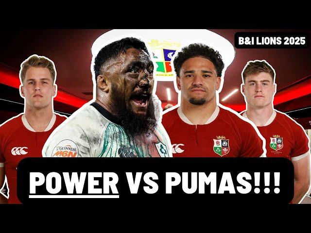 PURE POWER vs PUMAS | B&I LIONS vs ARGENTINA