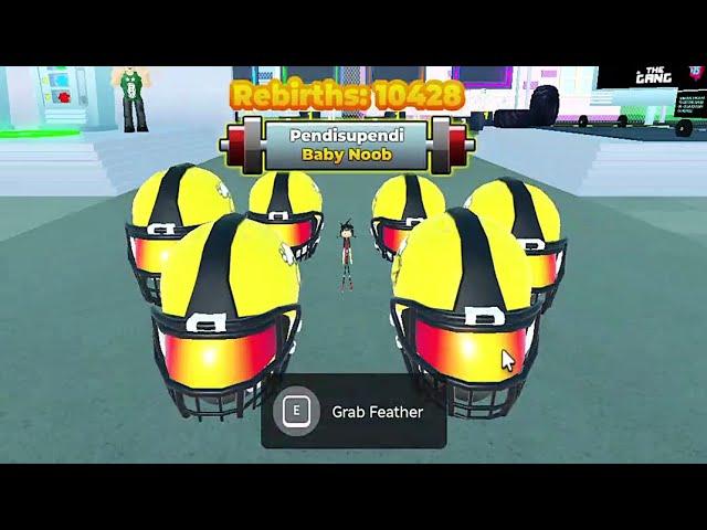 Game Bug and Got 28 Billion Strength at Strongman Simulator Roblox