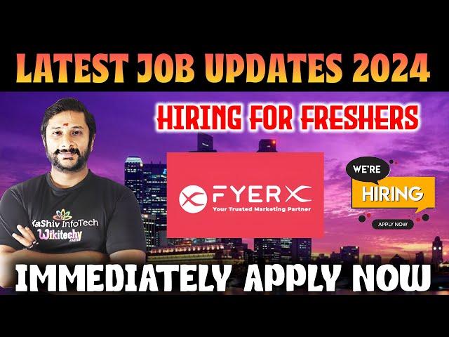 Fyrex is Hiring | Best Work From Home Jobs 2024 | Today Job Vacancy in Tamil #fyrex #jobsearch