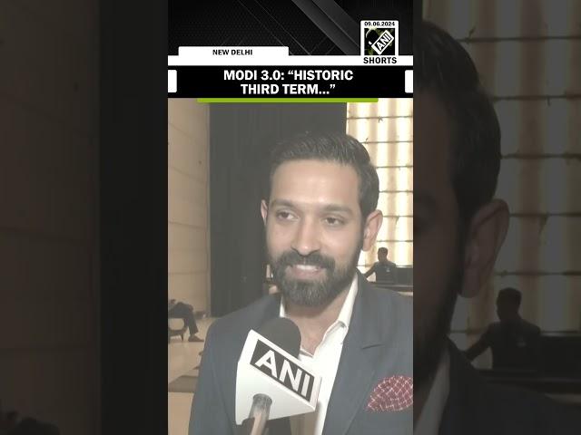 Vikrant Massey attends PM Modi’s oath ceremony