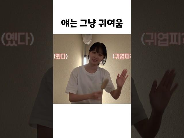 김채원은 그냥 귀여움