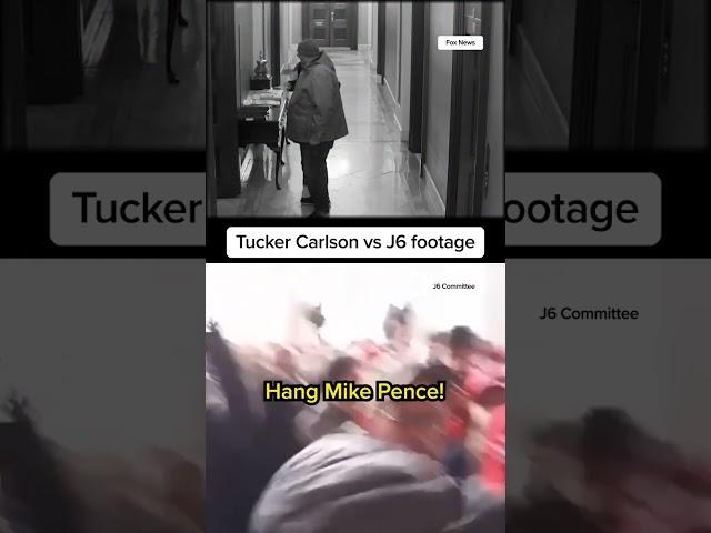 #Tucker vs. #January6 footage