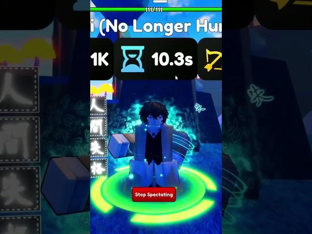 Evolved Dazai (No Longer Human) Showcase In Anime Adventures!! #animeadventures #roblox #robloxanime