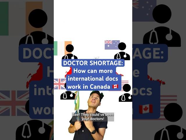 Doctor shortage: How can more international doctors work in Canada? #healthcare #annoying #canada