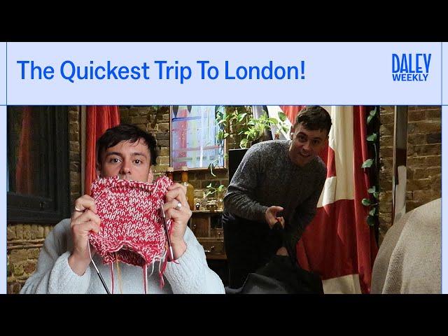 The Quickest Trip To London! I Tom Daley