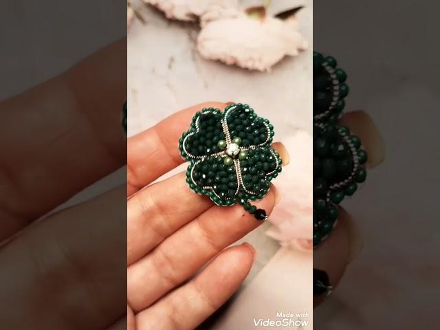 Брошь 'КЛЕВЕР" под заказ #брошьнаподарок #купитьброшь #handmade #brooch #clever