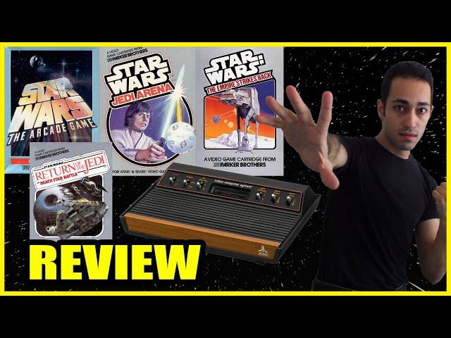 Star Wars Atari 2600 Games - THE FIRST JEDI KNIGHTS