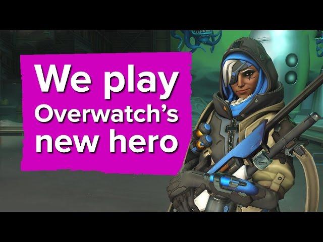 15 minutes of Overwatch Ana Gameplay - Shoot to kill (or heal your pals)